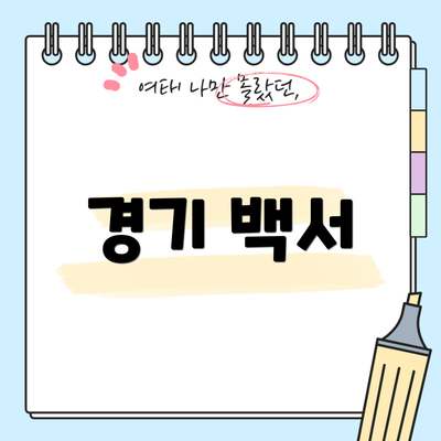 경기 백서