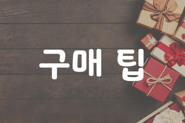 구매 팁