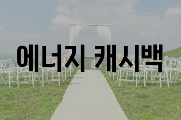 에너지 캐시백