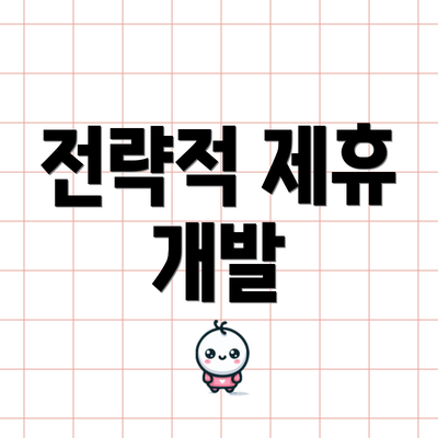 전략적 제휴 개발
